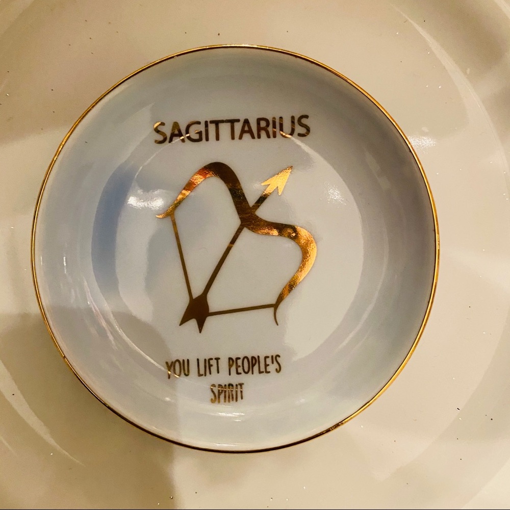 Charming Charlie Sagittarius Mini Plate Decor - Picture 2 of 6